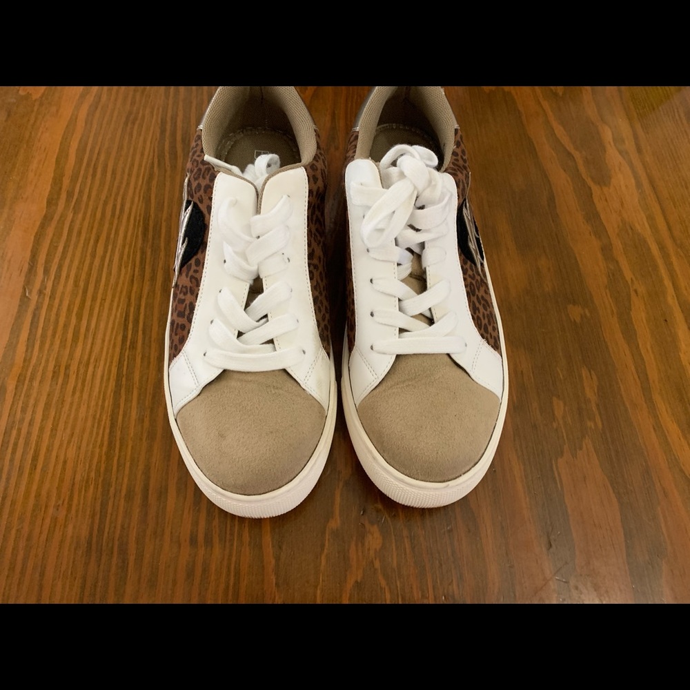 Corkys sneakers cheetah lighting bolt